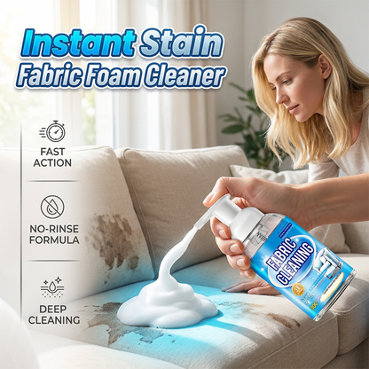 Nettoyant mousse sans rinçage pour tissus