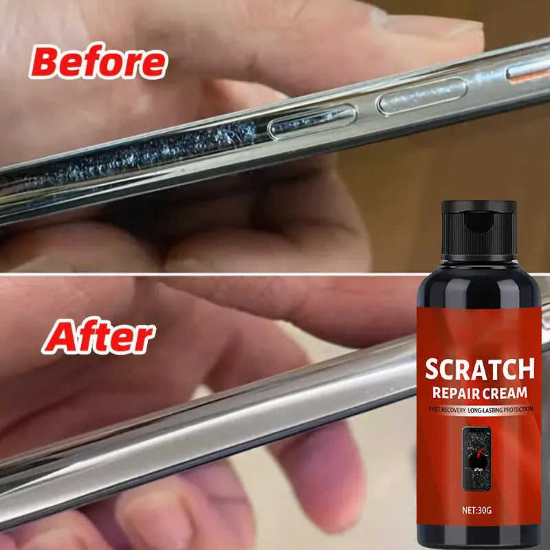 Enlèvement instantané des rayures pour surfaces métalliques