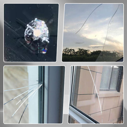 💫Achetez-en 4 et obtenez-en 6 gratuitement💫Kit de réparation rapide pour bris de glace automobile