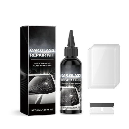 💫Achetez-en 4 et obtenez-en 6 gratuitement💫Kit de réparation rapide pour bris de glace automobile