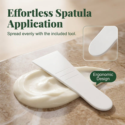 Crème dépilatoire pour une peau lisse comme de la soie