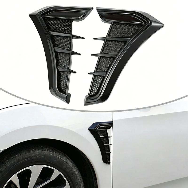 🏁 PROMO LIMITÉE 50% DE RÉDUCTION ! ✨ Autocollants Décoratifs Aile de Voiture – Style Sport, Masque-Rayures ✨