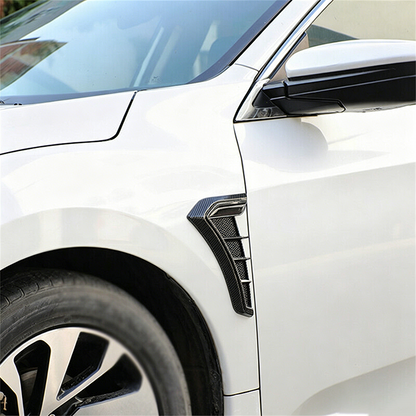 🏁 PROMO LIMITÉE 50% DE RÉDUCTION ! ✨ Autocollants Décoratifs Aile de Voiture – Style Sport, Masque-Rayures ✨