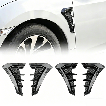 🏁 PROMO LIMITÉE 50% DE RÉDUCTION ! ✨ Autocollants Décoratifs Aile de Voiture – Style Sport, Masque-Rayures ✨