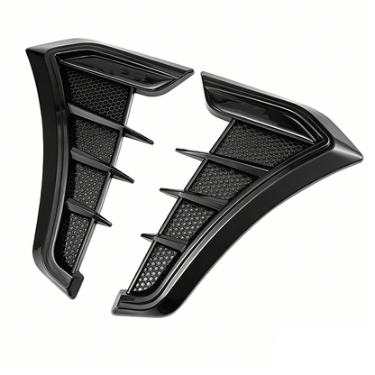 🏁 PROMO LIMITÉE 50% DE RÉDUCTION ! ✨ Autocollants Décoratifs Aile de Voiture – Style Sport, Masque-Rayures ✨