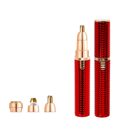 ✨ 50% DE RÉDUCTION ! 💇 Tondeuse À Sourcils Électrique Portable – Précision Absolue, 3 Têtes Interchangeables & Rechargeable USB – Idéale pour Sourcils, Nez et Corps 🪒💫