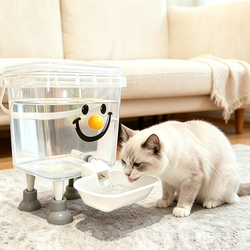 🐶 PROMO LIMITÉE 50% DE RÉDUCTION ! ✨ Distributeur d'Eau pour Animaux – 3L/5L, Gravité, Facile à Nettoyer 💧