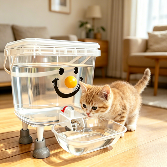 🐶 PROMO LIMITÉE 50% DE RÉDUCTION ! ✨ Distributeur d'Eau pour Animaux – 3L/5L, Gravité, Facile à Nettoyer 💧