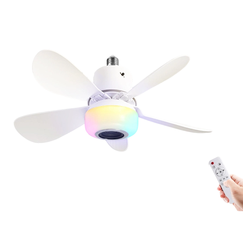 📢🌀 PROMO FLASH 50% ! Ventilateur de Plafond Intelligent 3-en-1 – Éclairage RGB/LED, Haut-parleur Bluetooth, 3 Vitesses, Télécommande, Culot E27, Pour Chambre & Salon 🎶