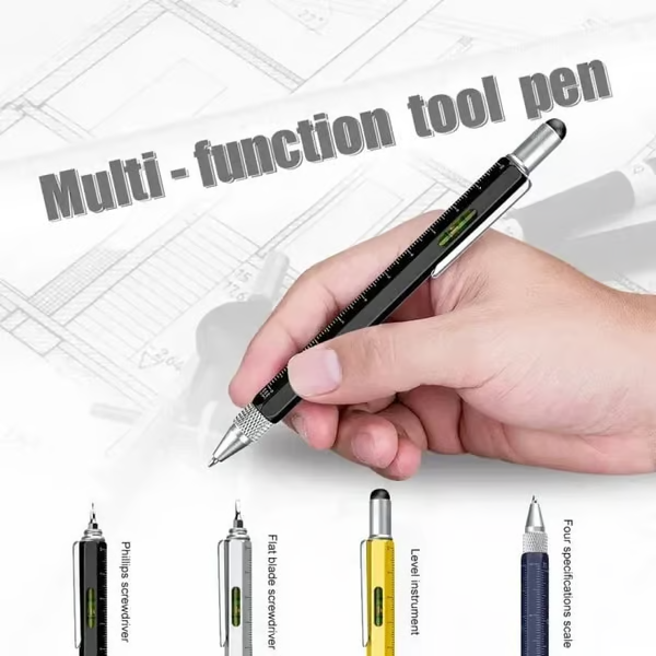 🔥 50% DE RÉDUCTION !🎁 - Stylo multifonction 9-en-1