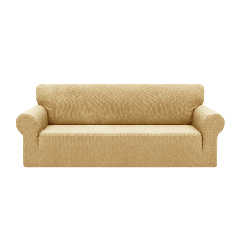 📢📢 50 % DE RÉDUCTION !! ⏰ Housse de canapé extensible en jacquard avec sangles anti-dérapage