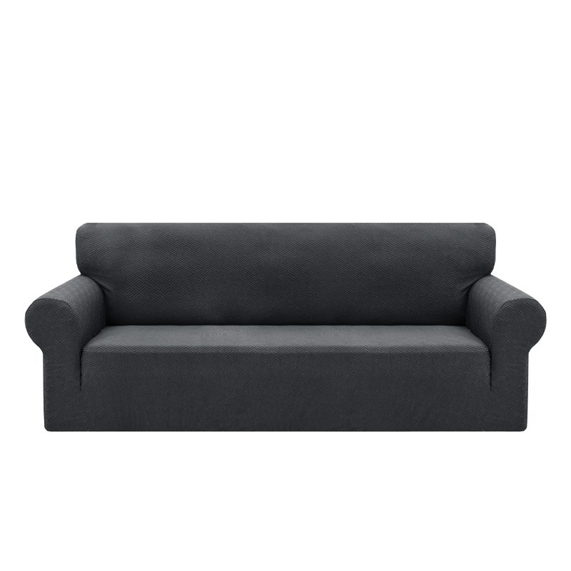 📢📢 50 % DE RÉDUCTION !! ⏰ Housse de canapé extensible en jacquard avec sangles anti-dérapage