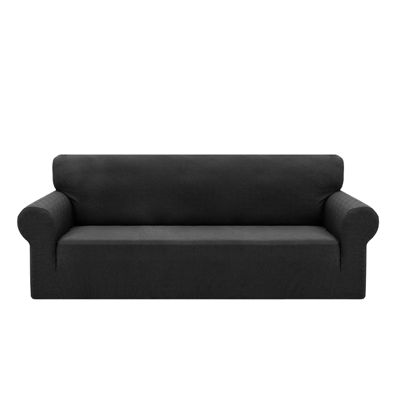 📢📢 50 % DE RÉDUCTION !! ⏰ Housse de canapé extensible en jacquard avec sangles anti-dérapage