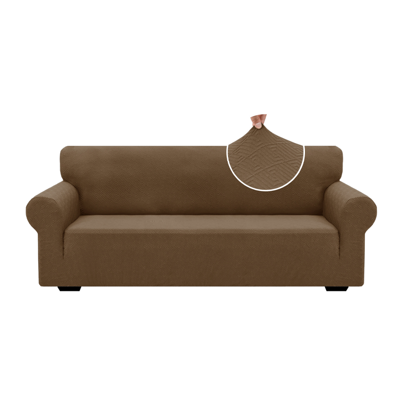 📢📢 50 % DE RÉDUCTION !! ⏰ Housse de canapé extensible en jacquard avec sangles anti-dérapage