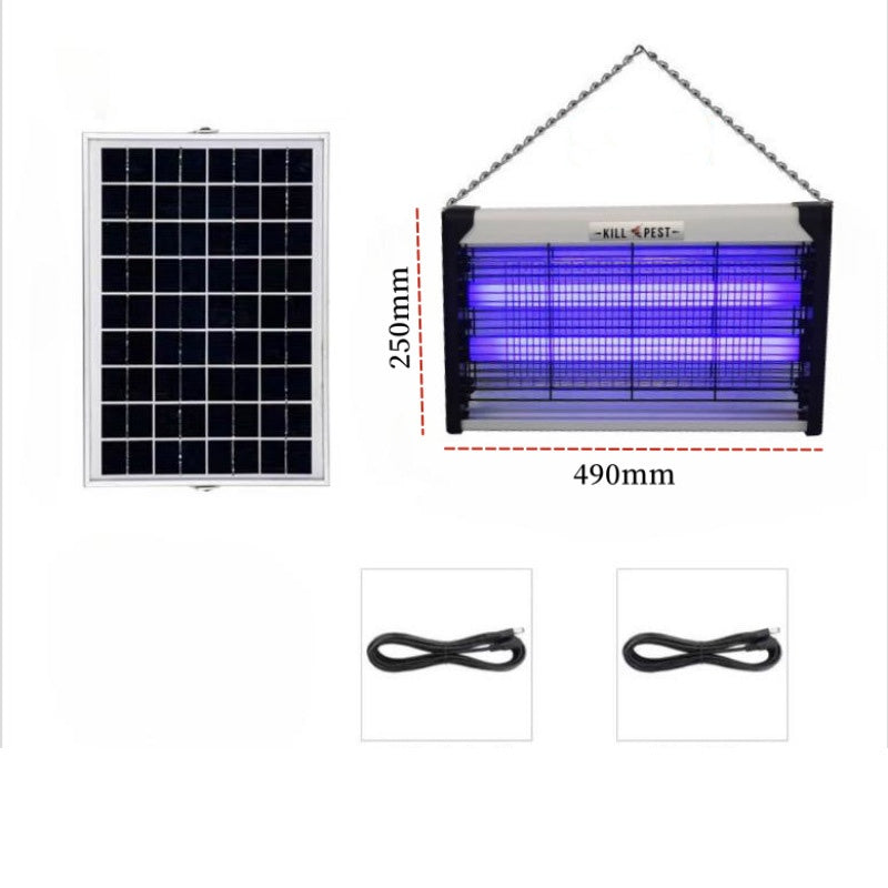 Destructeur d’insectes solaires haute puissance 3500 V pour l'intérieur et l'extérieur
