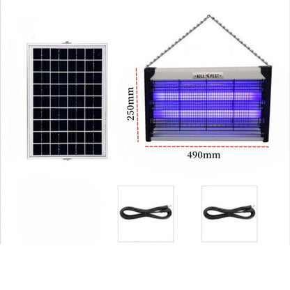Destructeur d’insectes solaires haute puissance 3500 V pour l'intérieur et l'extérieur