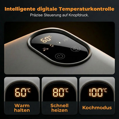 🍱 50% DE RÉDUCTION ⚡ Boîte à lunch électrique portable avec auto-chauffage – Silencieuse & compacte – Maintient les repas au chaud – idéale pour le bureau, la route ou les pique-niques 🔋🍽️✨