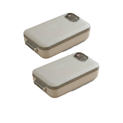 🍱 50% DE RÉDUCTION ⚡ Boîte à lunch électrique portable avec auto-chauffage – Silencieuse & compacte – Maintient les repas au chaud – idéale pour le bureau, la route ou les pique-niques 🔋🍽️✨