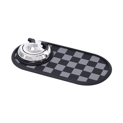 Tapis antidérapant 4-en-1 pour tableau de bord de voiture avec support pour téléphone