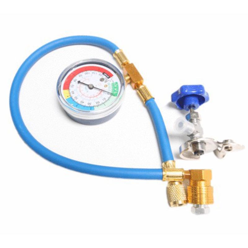 🔧 PROMO LIMITÉE 58% DE RÉDUCTION ! ✨ Tuyau de Remplissage R134a – Avec Manomètre, 0-350 PSI, Kit Complet ⚙️
