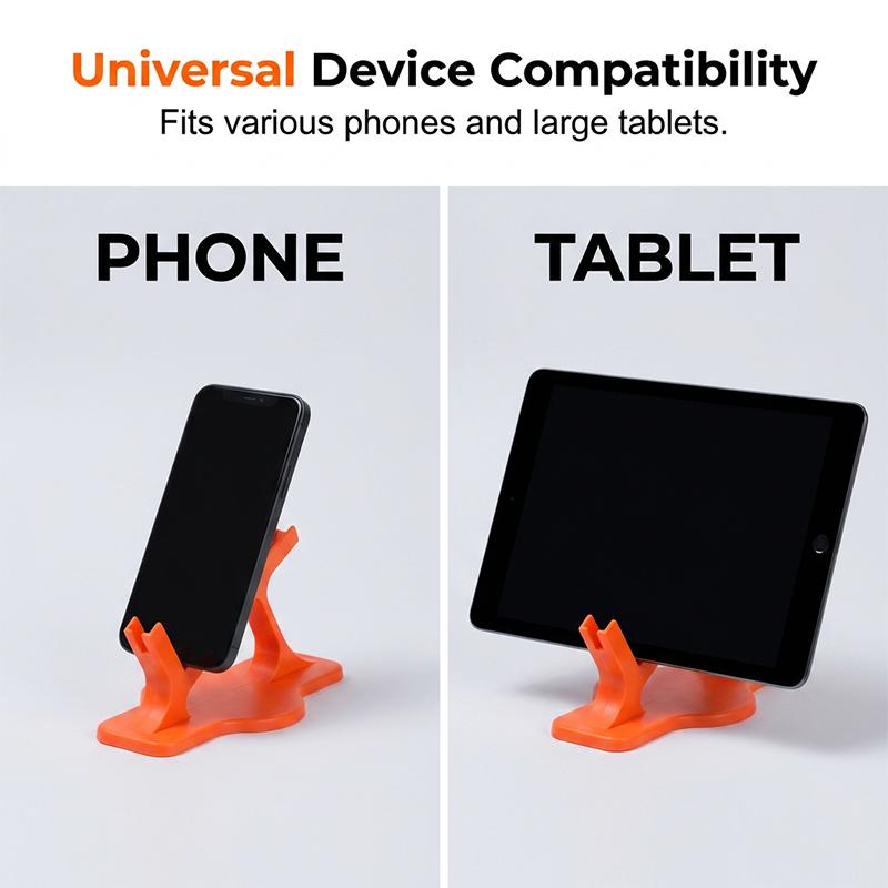 Support latéral créatif pour téléphones et tablettes
