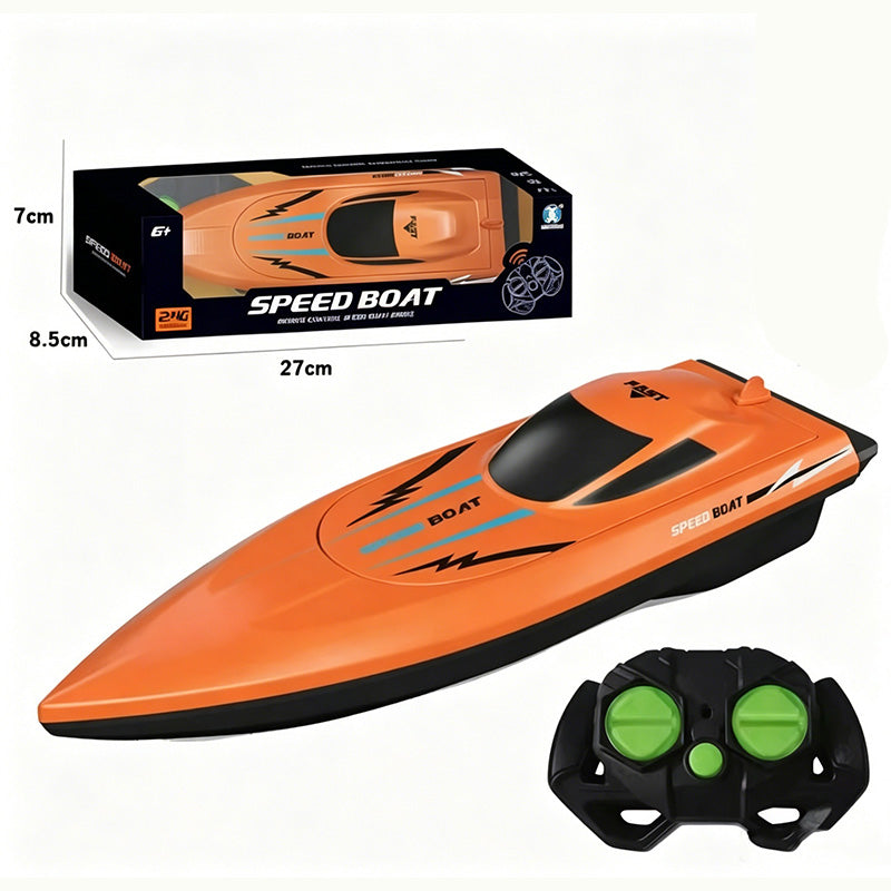 🎮 🚢 MOITIÉ PRIX ! Bateau de course radiocommandé haute vitesse 2,4 GHz avec double moteur 🌊 ⚡ –50 % de réduction (Offre du jour)