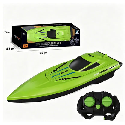 🎮 🚢 MOITIÉ PRIX ! Bateau de course radiocommandé haute vitesse 2,4 GHz avec double moteur 🌊 ⚡ –50 % de réduction (Offre du jour)