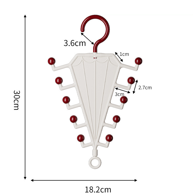 Rangement V‑shaped double face – Portant de rangement multifonction