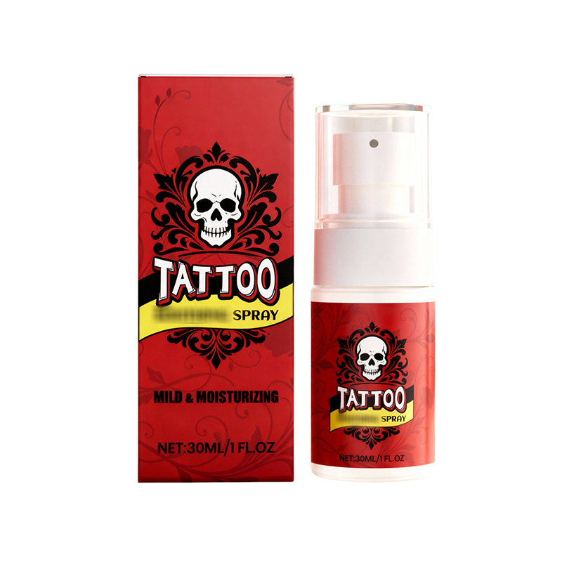 Spray hydratant pour les soins après tatouage