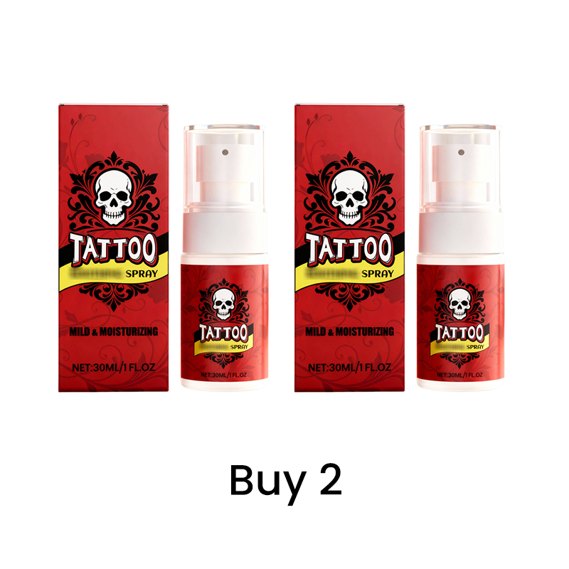 Spray hydratant pour les soins après tatouage
