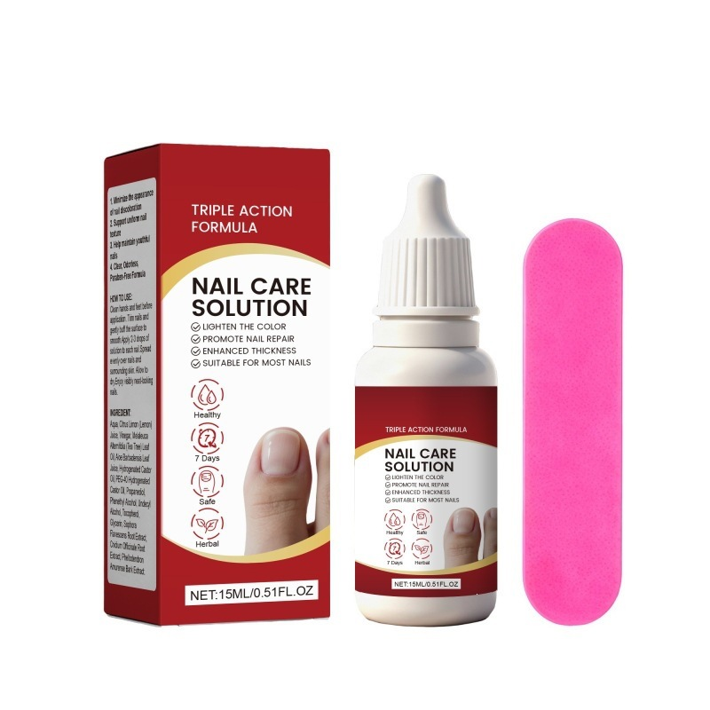 Kit de soins réparateurs pour les ongles à triple actio