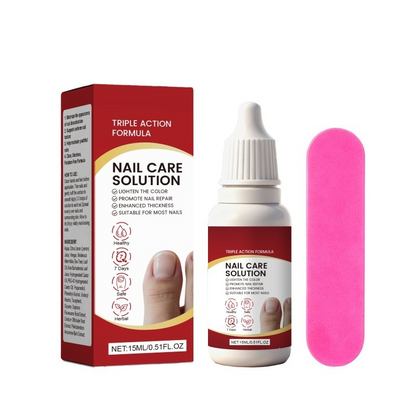 Kit de soins réparateurs pour les ongles à triple actio