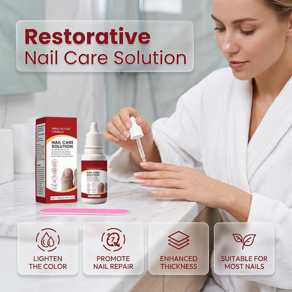 Kit de soins réparateurs pour les ongles à triple actio