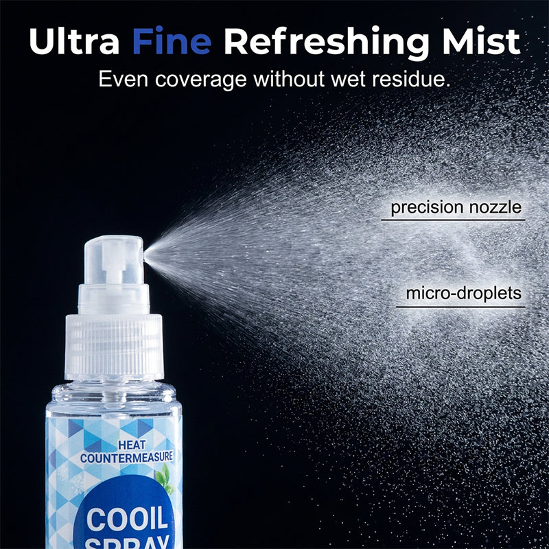 Spray rafraîchissant longue durée