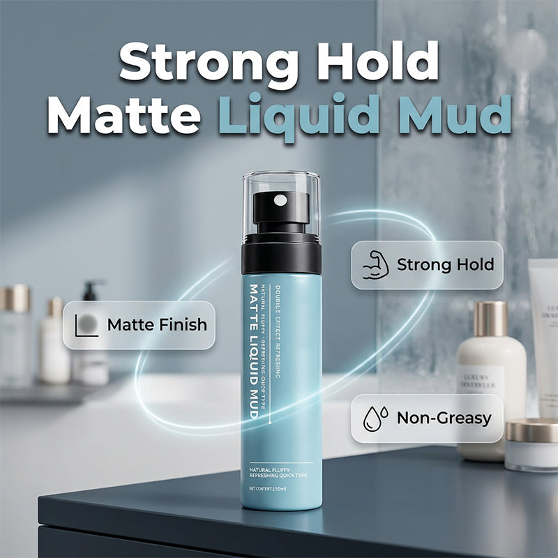 💈🌪️ Laque à l'argile mate, séchage ultra rapide ✨
