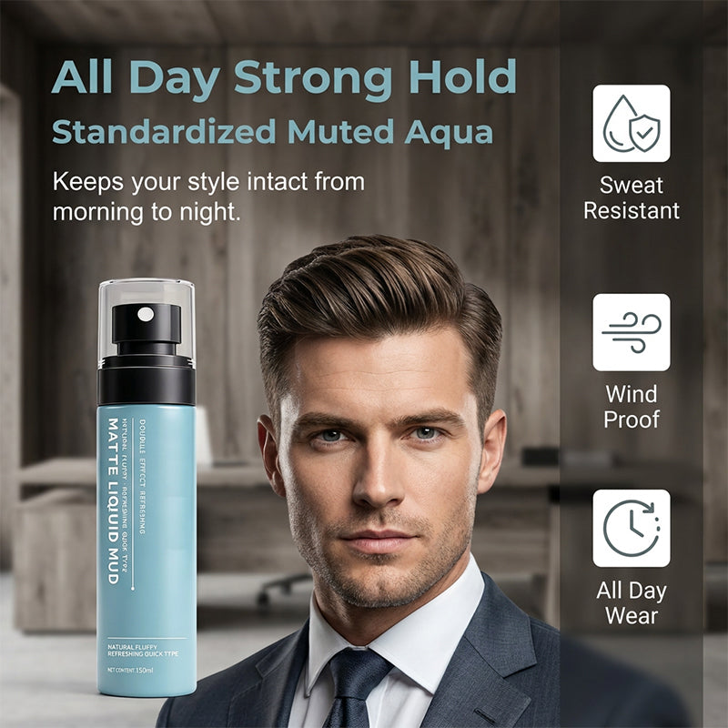 💈🌪️ Laque à l'argile mate, séchage ultra rapide ✨