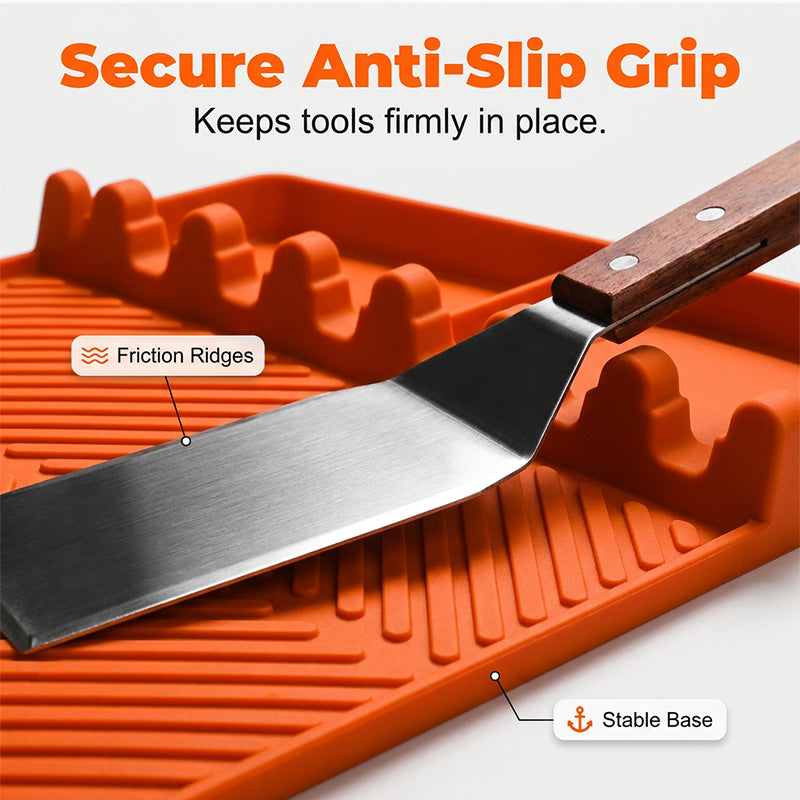 Tapis de silicone pour tablette latérale de gril