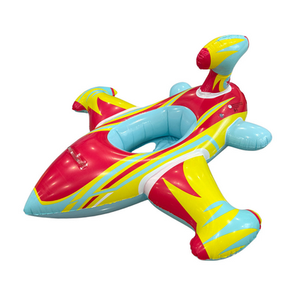 Flotteur de piscine gonflable avion pour enfants
