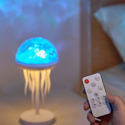 Lampe méduse aurora rechargeable avec télécommande