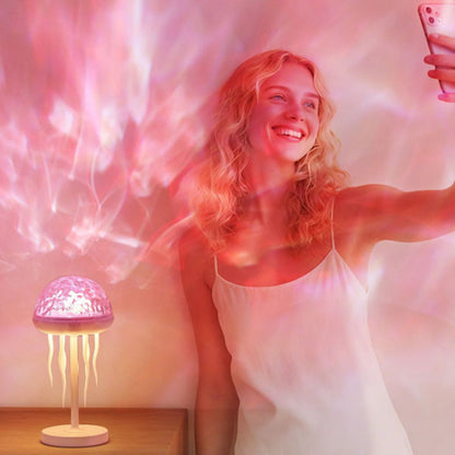Lampe méduse aurora rechargeable avec télécommande