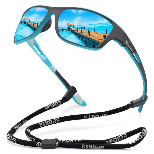 Lunettes de soleil de sport outdoor pour homme 2026 avec verres polarisés anti-éblouissement