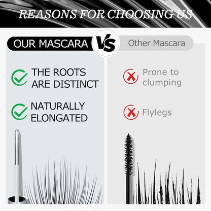 Mascara volumateur, allongeant et recourbant