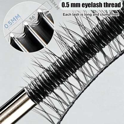 Mascara volumateur, allongeant et recourbant