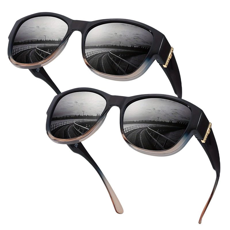 ☀️Grandes lunettes de soleil à porter par-dessus des lunettes de vue pour femmes