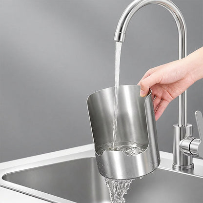 🔥 50 % DE RÉDUCTION ! 🍳 Organisateur d’Ustensiles de Cuisine Multifonctionnel – Acier Inoxydable – Design Vertical Compact & Base Stable pour Plan de Travail Rangé 🧂