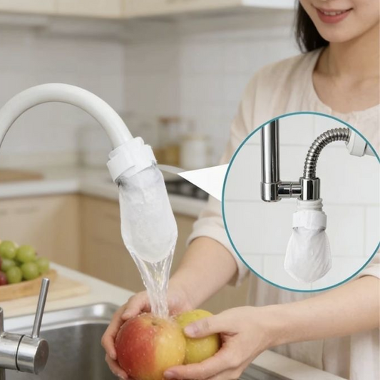 Filtre anti-éclaboussures pour robinet de cuisine, destiné à éliminer les sédiments et la rouille