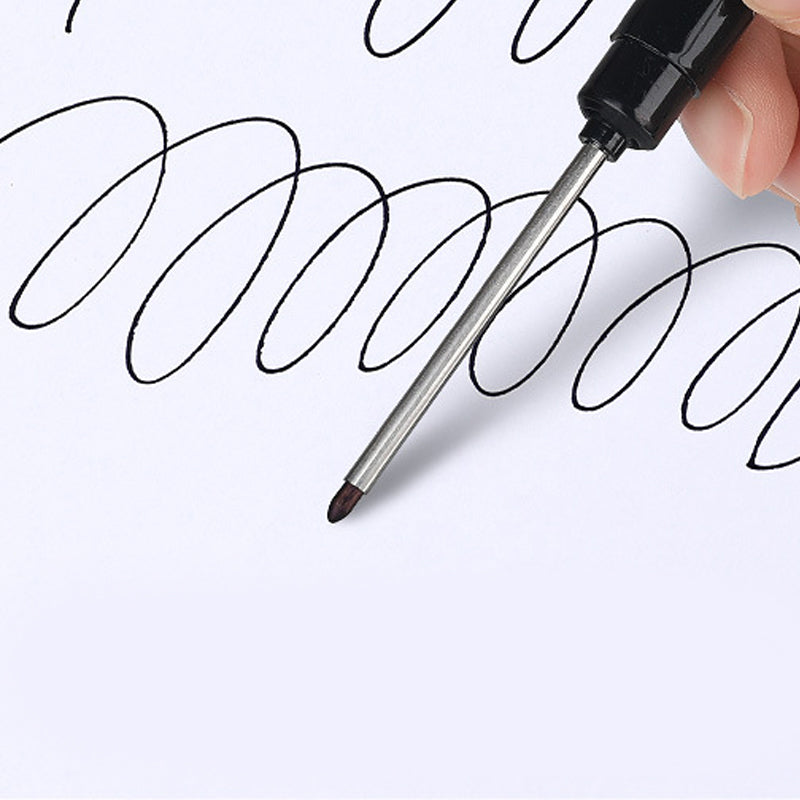 📢🔧 PROMO FLASH 50% ! Marqueur Trou Profond 45mm – Pointe Extra-Longue, Imperméable, 72h Sans Capuchon, 4 Couleurs, Règle Intégrée ✍️