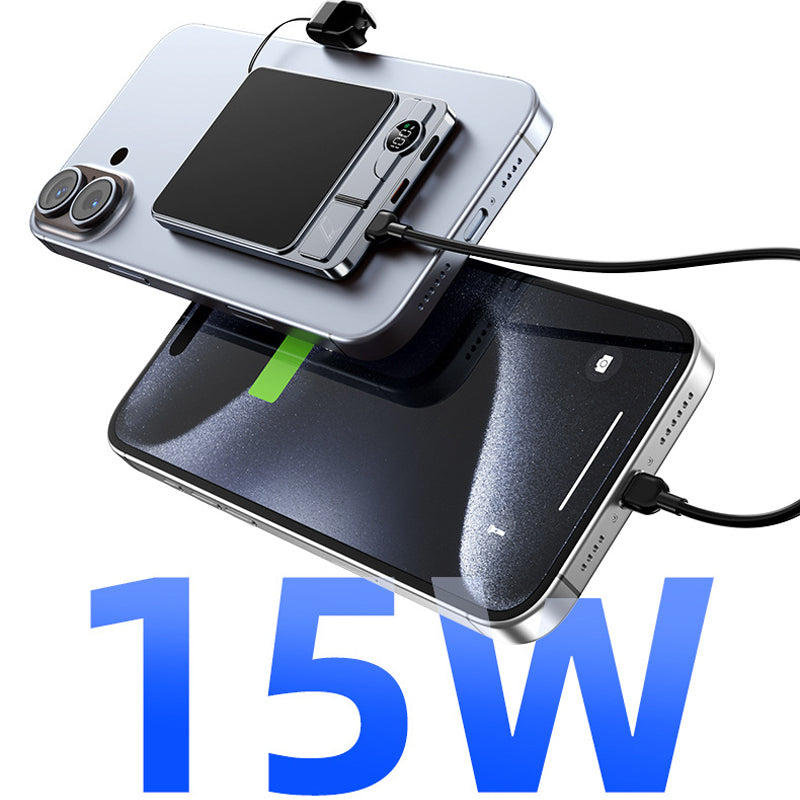 🔋 OFFRE LIMITÉE : 50 % DE RÉDUCTION ! ✨ Chargeur portable magnétique 3 en 1 – Sans fil, support intégré, ultra-fin 🍃