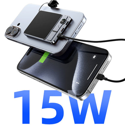 🔋 OFFRE LIMITÉE : 50 % DE RÉDUCTION ! ✨ Chargeur portable magnétique 3 en 1 – Sans fil, support intégré, ultra-fin 🍃