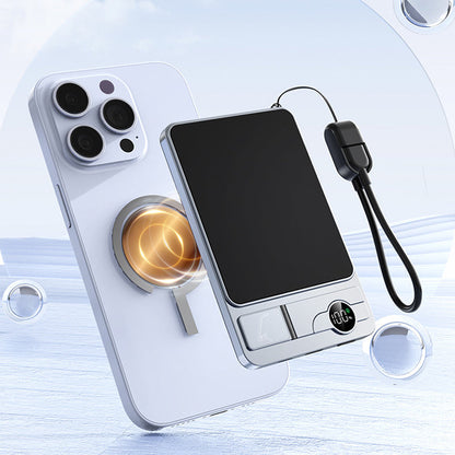 🔋 OFFRE LIMITÉE : 50 % DE RÉDUCTION ! ✨ Chargeur portable magnétique 3 en 1 – Sans fil, support intégré, ultra-fin 🍃